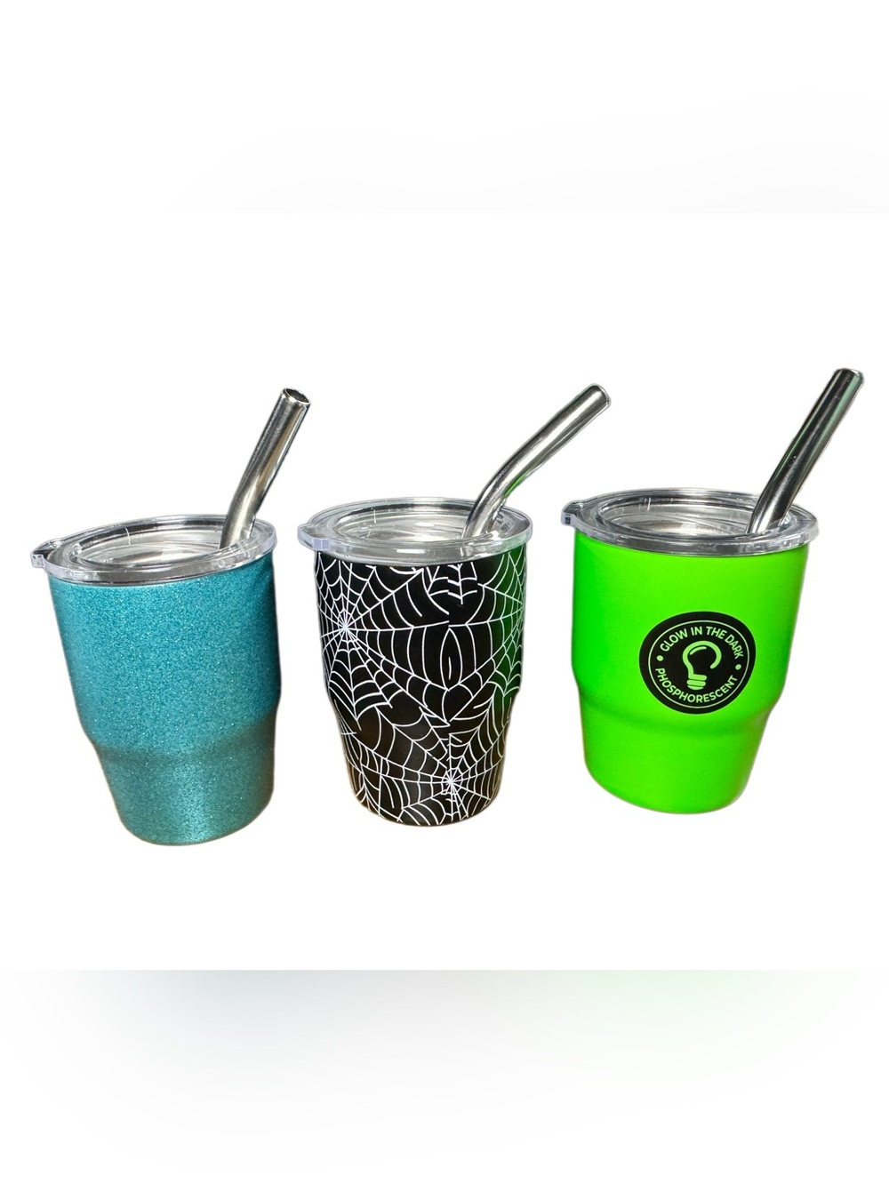 BUY NOW - Insulated Mini Stainless Steel Tumbler Shot w/ Stainless Straw Pick 1